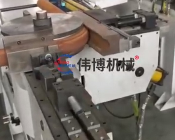 DW-63NC round pipe bending machine video