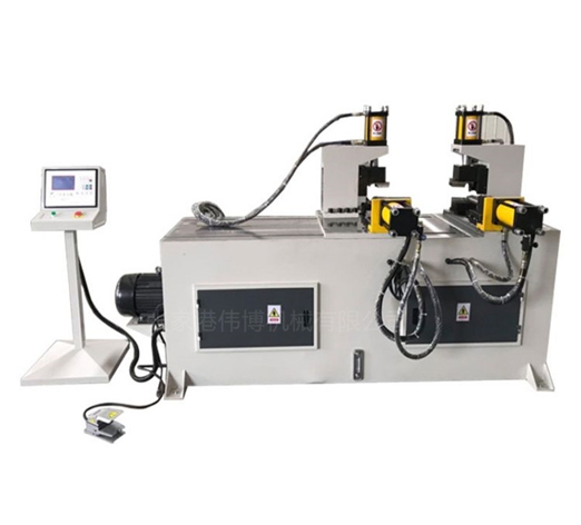 Double head 60 semi-automatic arc punching machine
